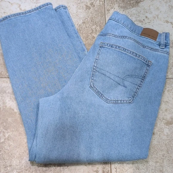American Eagle Outfitters Light Blue Stretch Denim - Picture 5 of 5